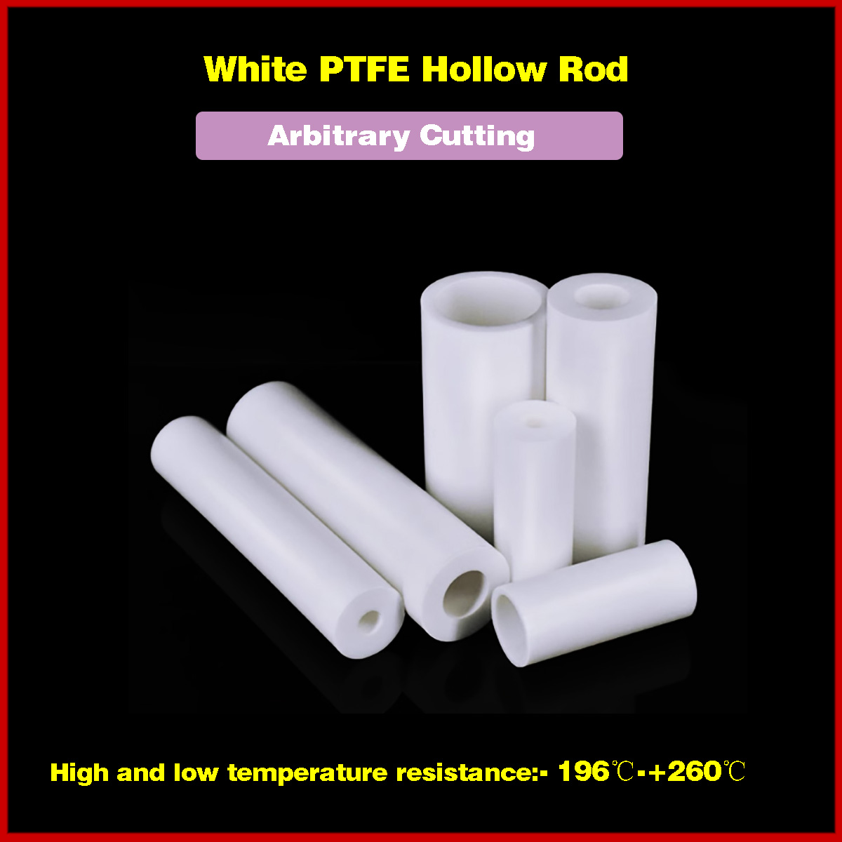 Ptfe Tube - 1 Buah ID 5-20Mm Tabung PTFE