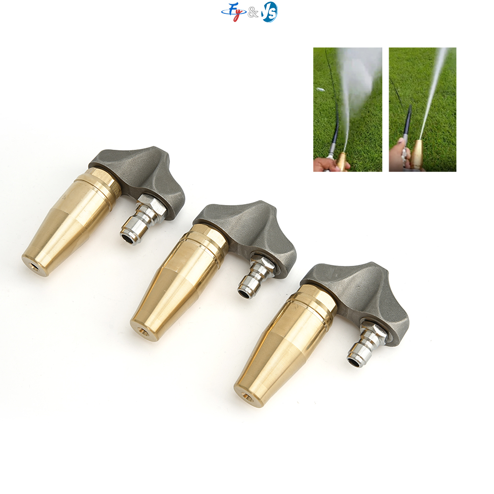 Nozzle Brass - Nosel Turbo Pembersih Saluran Air dari