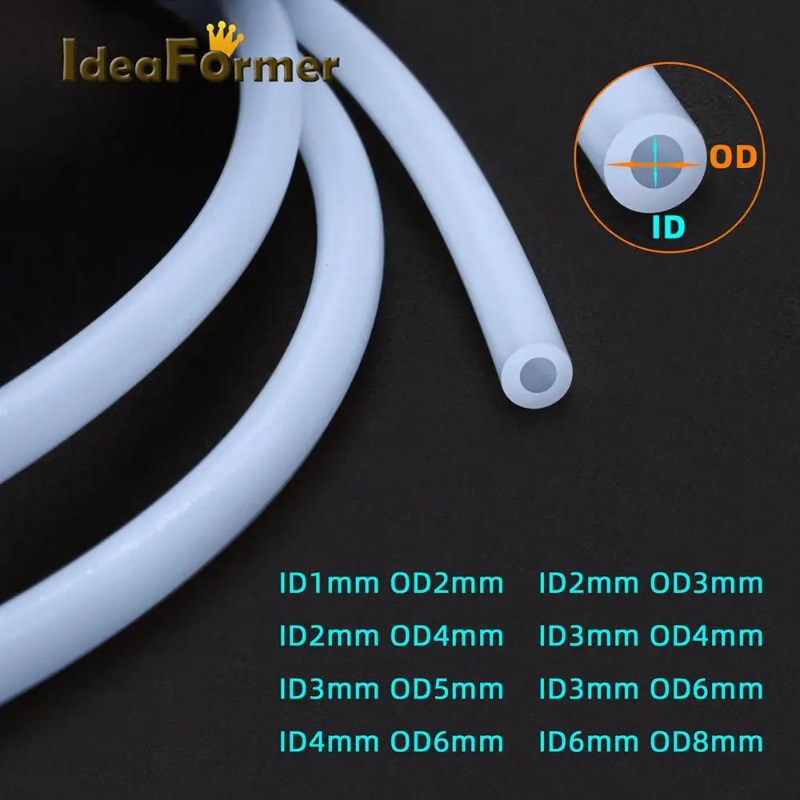 Bowden Tube - 1m tabung Ptfe 1mm 2mm 3mm