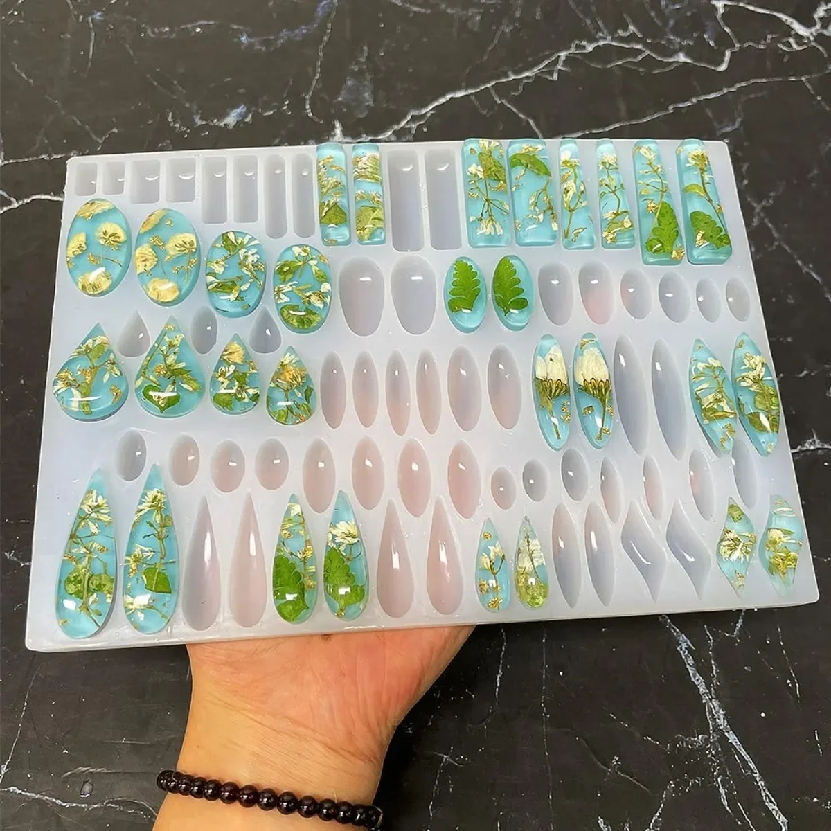 Cetakan Silikon Anting Kancing - Uv Resin ulasan dan harga