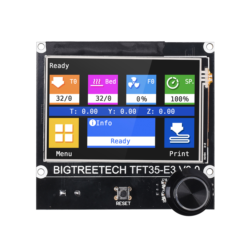 BIGTREETECH 12864 LCD, TFT35 E - Bowden Tube ulasan dan harga