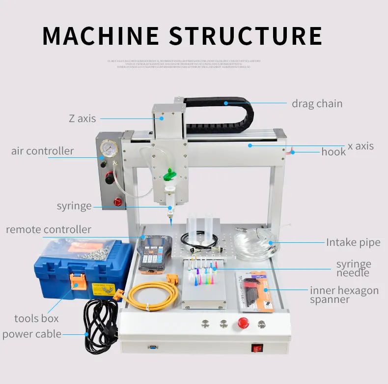 Mesin Dispenser Lem CNC Robot  - Uv Resin ulasan dan harga