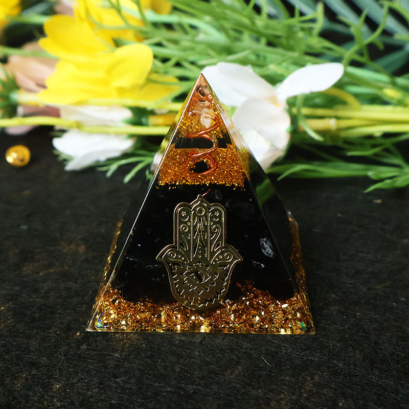 Piramida Resin Kristal Tangan  - Resin ulasan dan harga