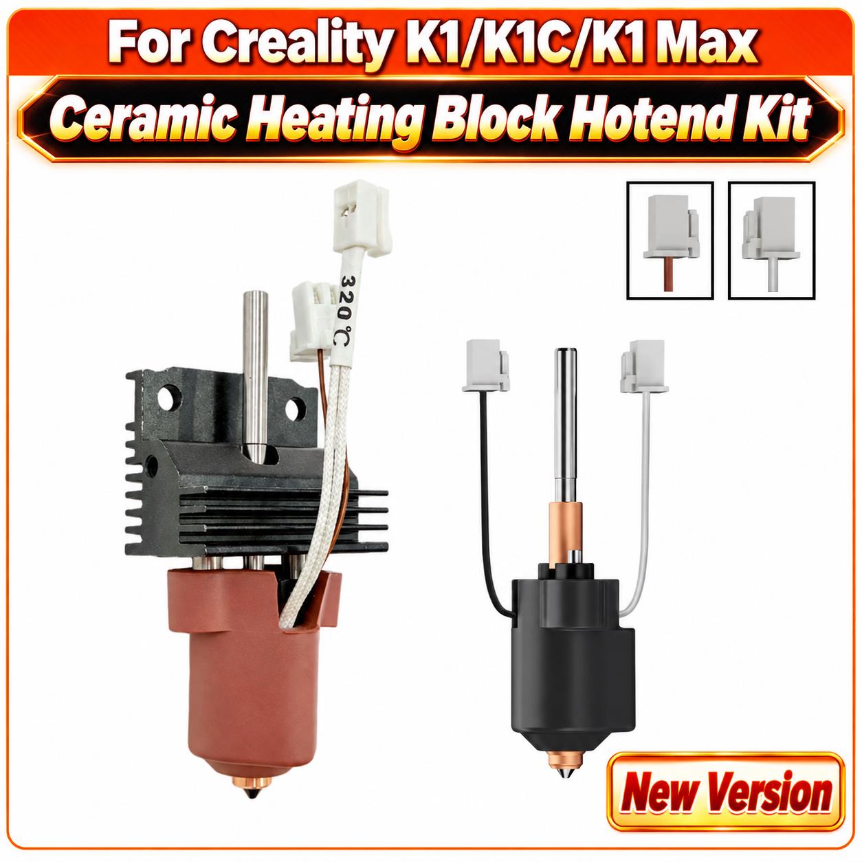 Paket Hotend dengan Blok Peman - High Flow Ceramic Hotend ulasan dan harga