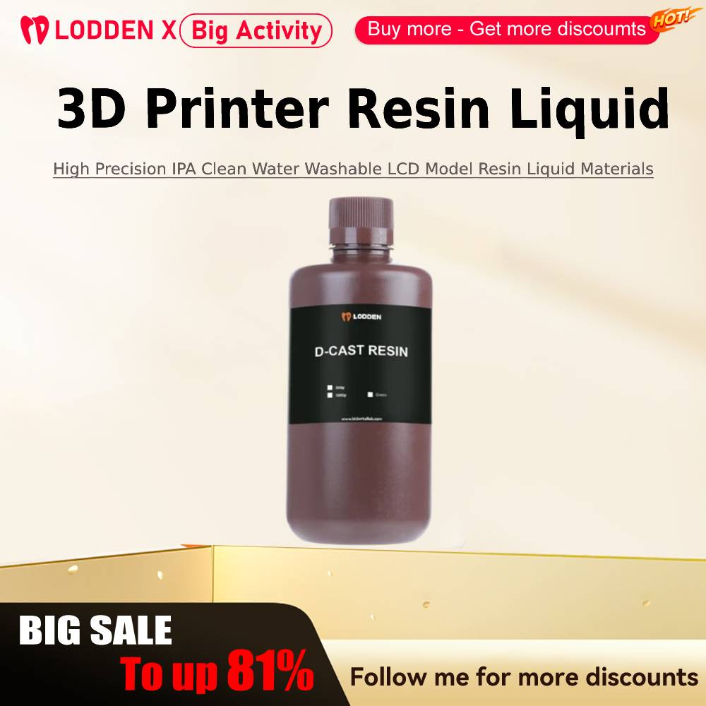 Lodden 3D Printer Cairan Resin - Resin Printer ulasan dan harga