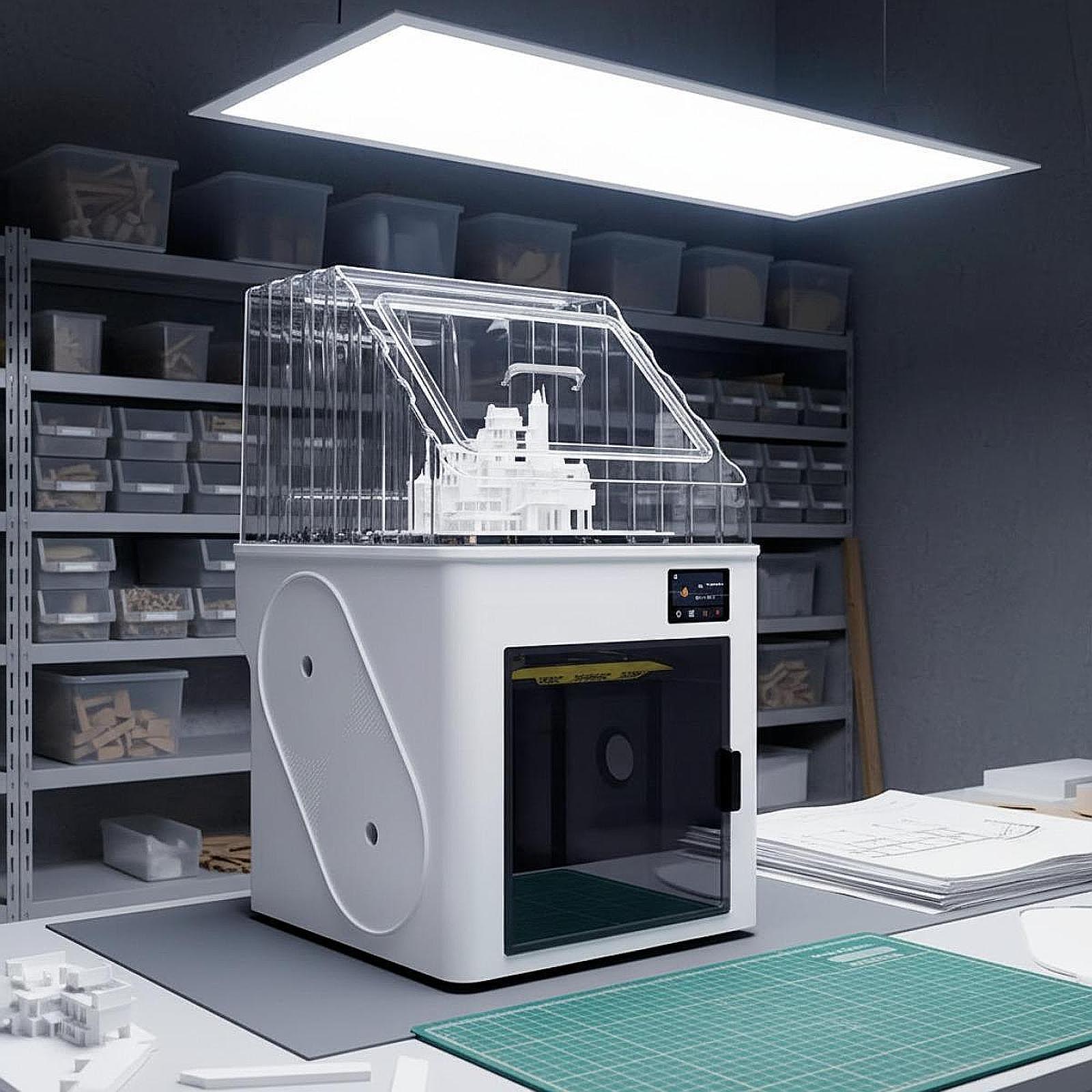 Penutup Atas Transparan Printe - Enclosure 3D Printer ulasan dan harga