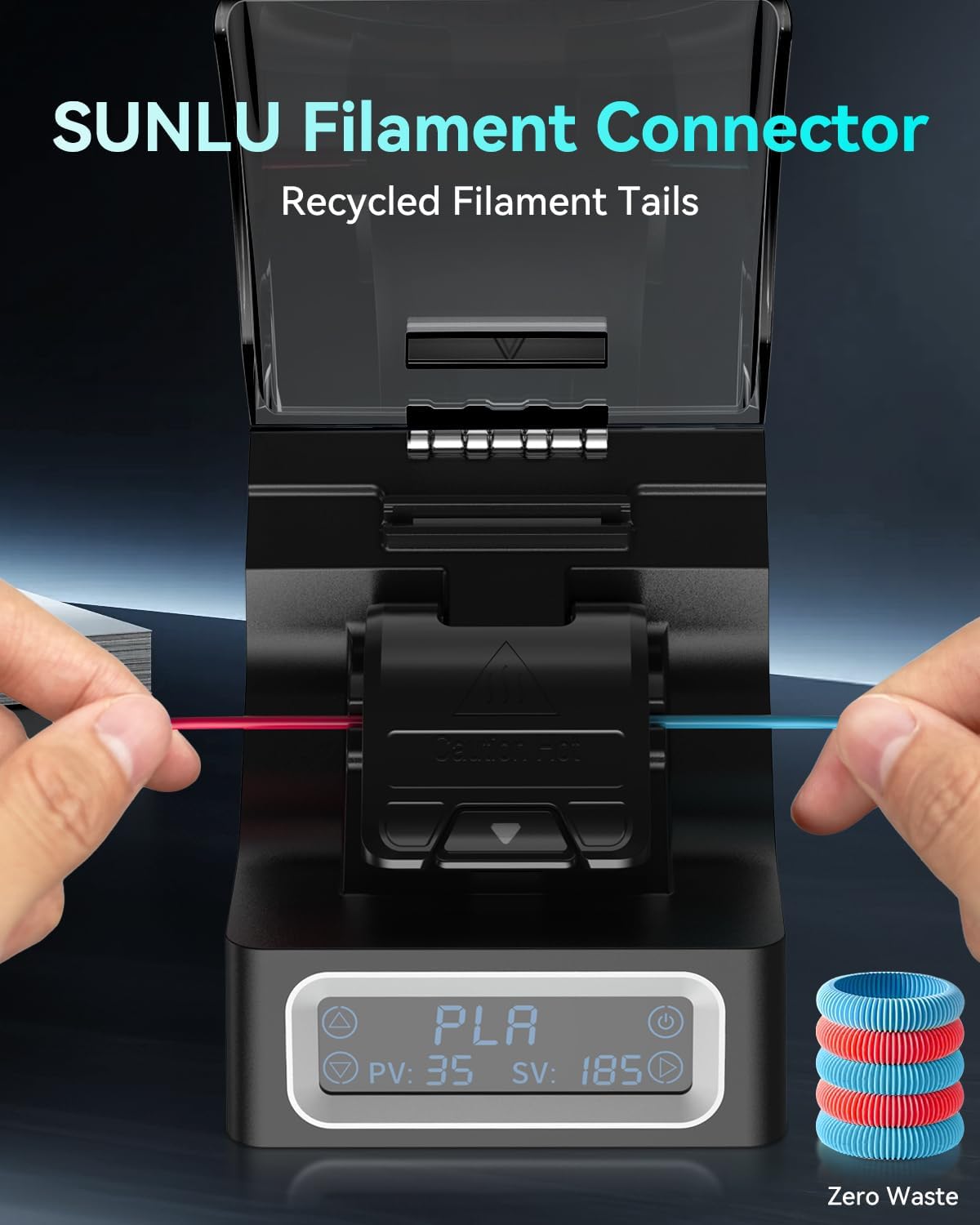 SUNLU FC01 Konektor Filamen Pe - Tpu Filament ulasan dan harga