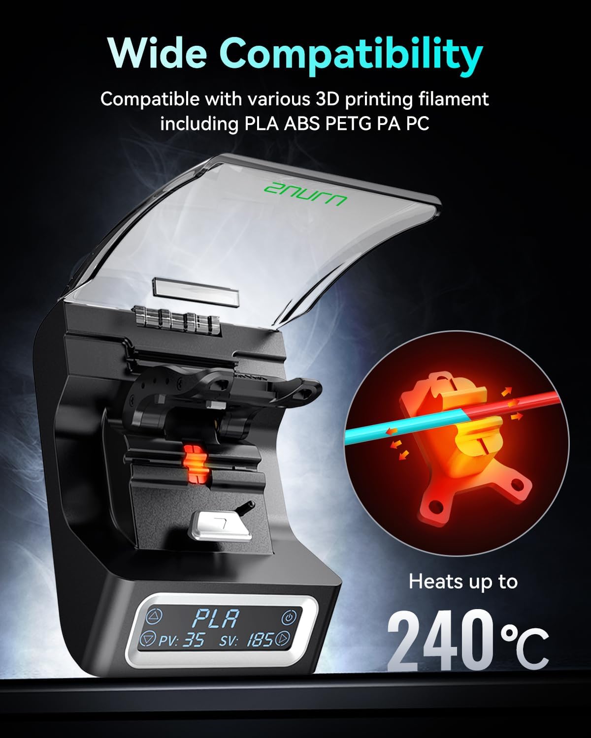 SUNLU FC01 Konektor Filamen Pe - Tpu Filament ulasan dan harga